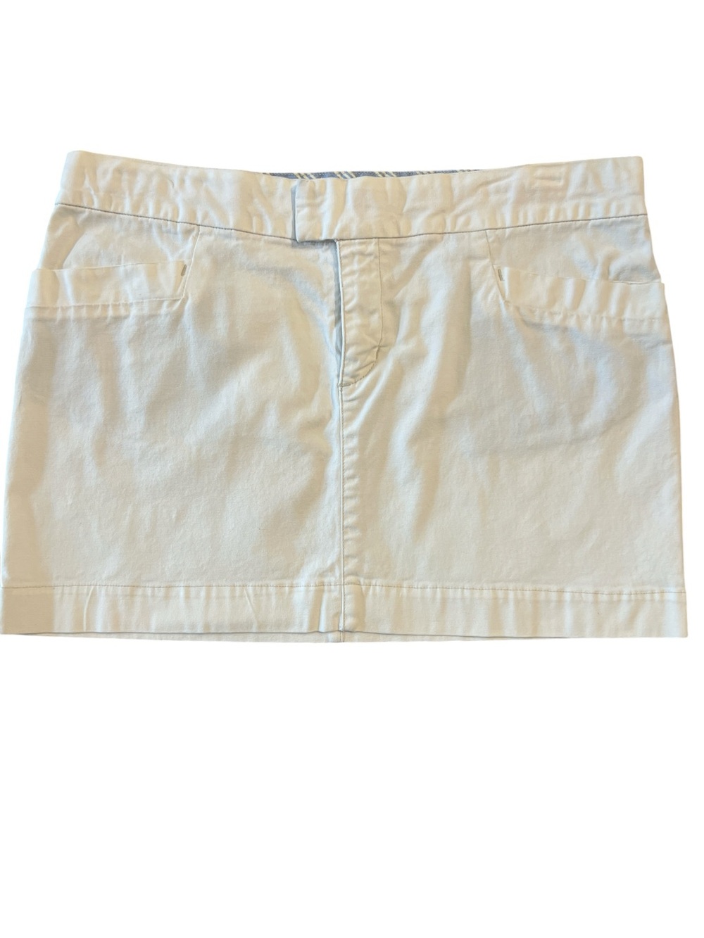 American Eagle Outfitters Cream Mini Skirt